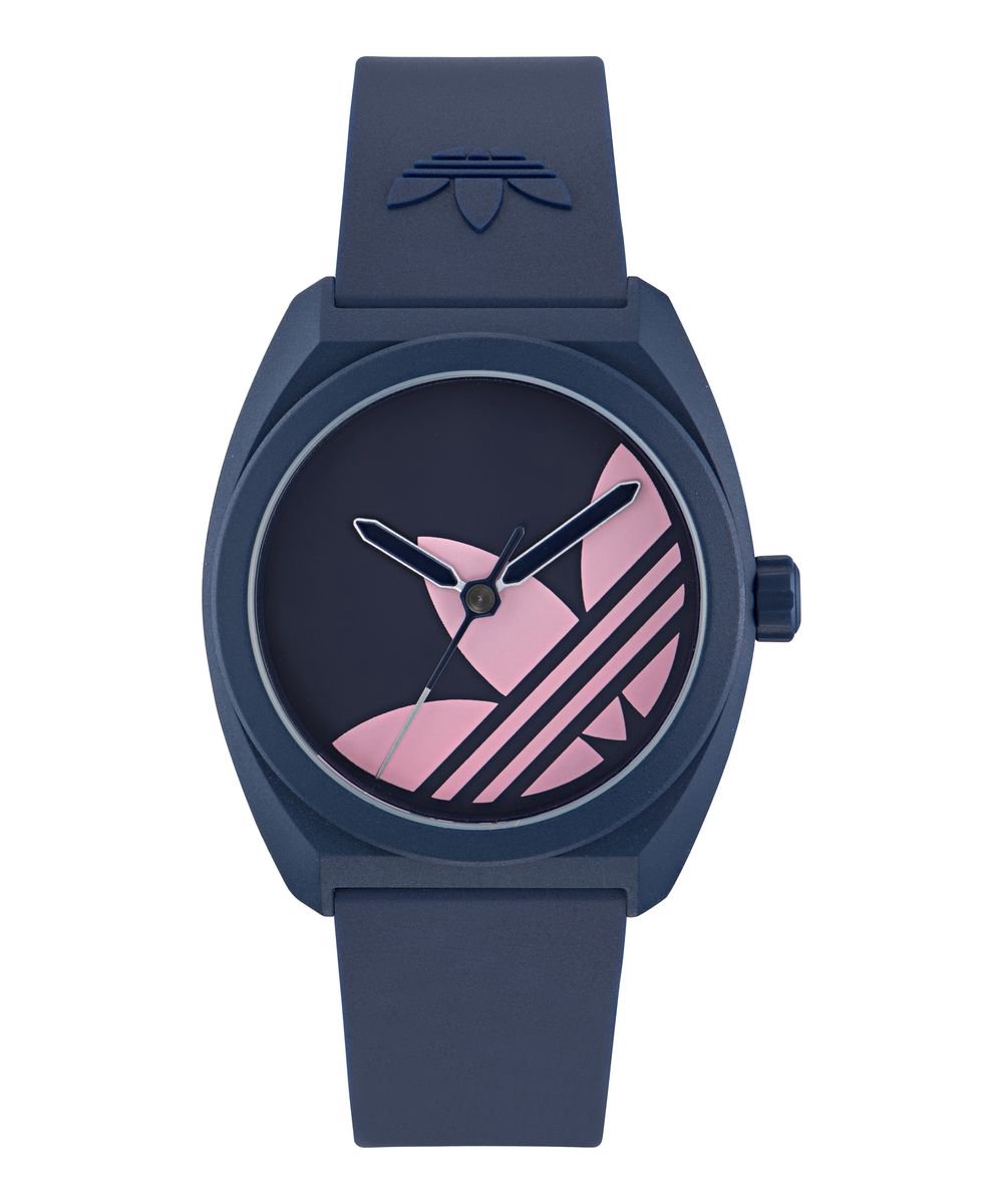 Adidas Originals Project Three AOST25545 Horloge - Kunststof - Blauw - Ø 42 mm