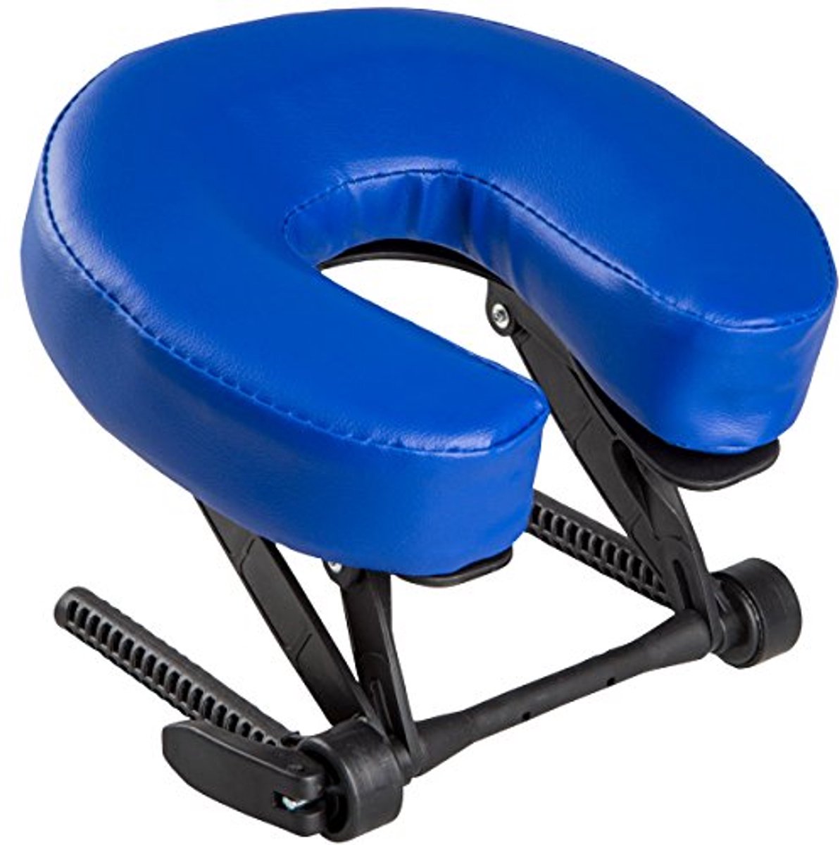 Verstelbare hoofdsteun voor massage en wellness met metalen beugels - Donkerblauw