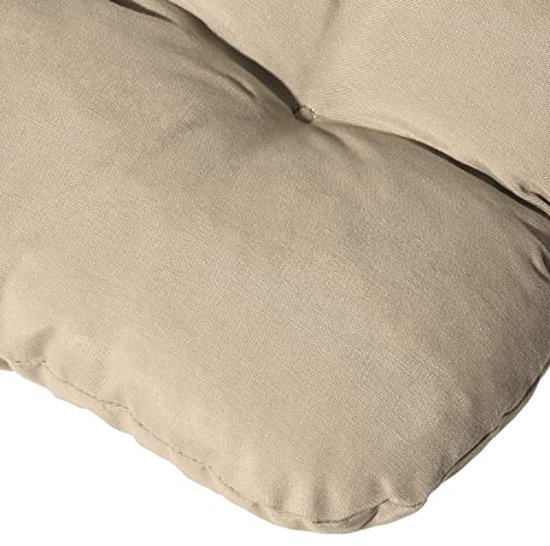 Outsunny Zitkussen Voor Buiten: Tuingeschikt Kussen Voor Hangmand En Schommelstoelen Buitenkussen Beige~1savt3brpk800