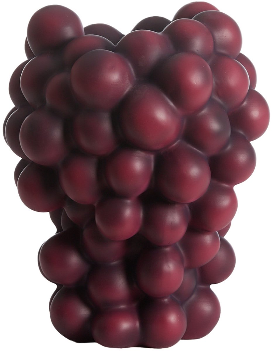 ornament SHELL van kunststof taupe crème – 52x28x18 cm