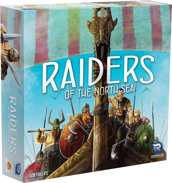 Foto: Raiders of the north sea bordspel engelstalige editie van rovers van de noordzee renegade game studios