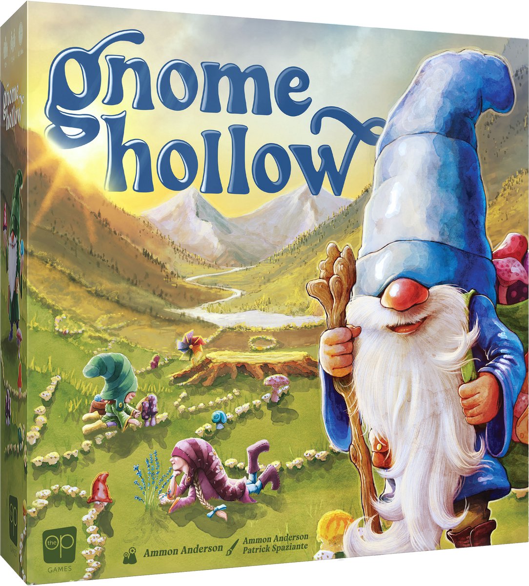 Gnome Hollow - Bordspellen Voor Familie - Strategisch Gezelschapsspel Voor 2 tot 4 Spelers - Engels