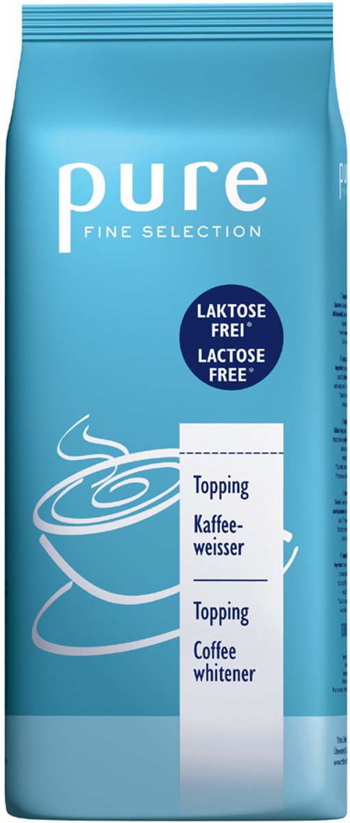 Lactosevrije topping 'Pure Fine Selectie'