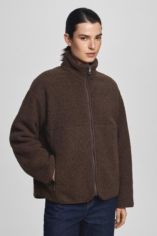 MSCH Copenhagen Mschletha Jacket Jassen Dames - Winterjas - Bruin - Maat L/XL