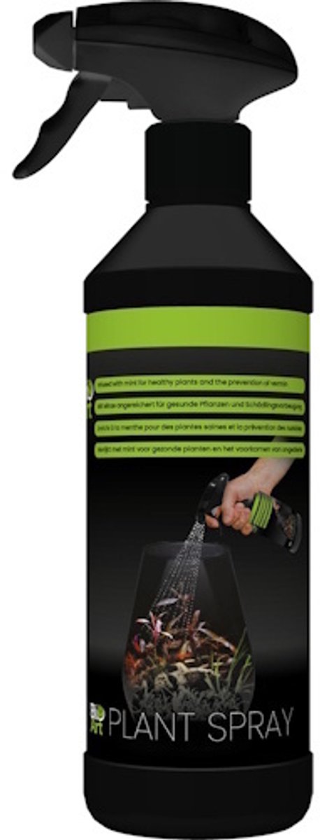 BIOART Plantenspray 500ML voor nano tuinen, biosferen en terraria met munt extract