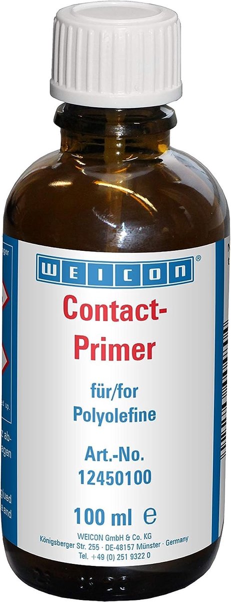 WEICON CA-Primer – 100 ml hechtmiddel voor polyolefinen – kleurloos