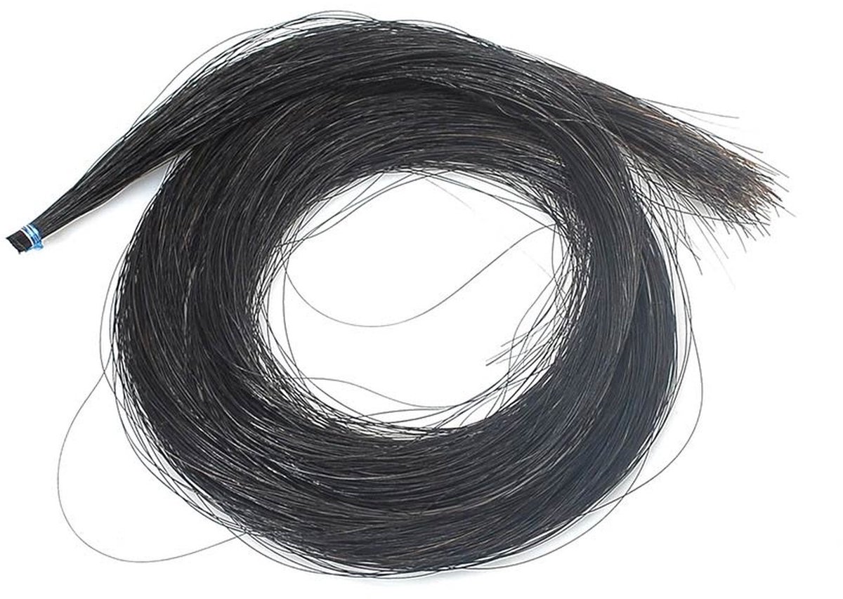 ELS BH-BA-BK strijkstokhaar voor contrabas, 71cm, 10gr, black quality