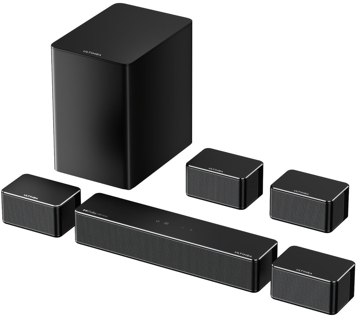 7.1 Surround Sound System - Home Cinema Set - Soundbar - TV - 7.1 - €506,99