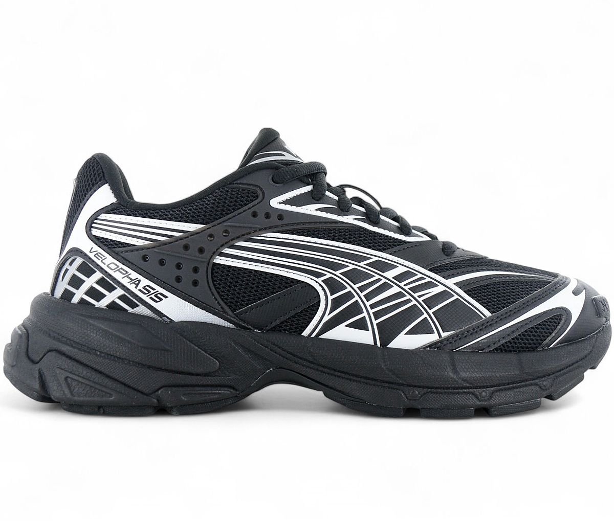 Puma Velophasis Always On Heren Sneakers Schoenen 395908-02 Zwart
