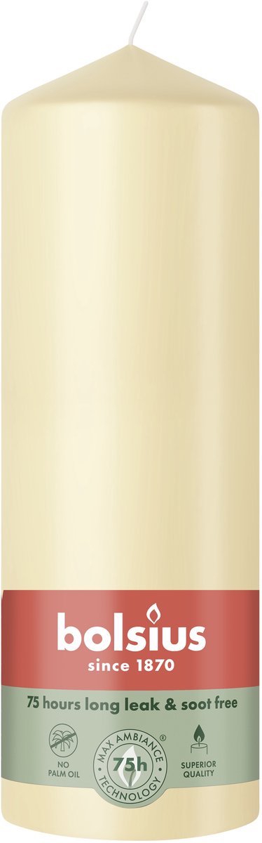 Bolsius Stompkaars 200/68 Beige (1 stuk)