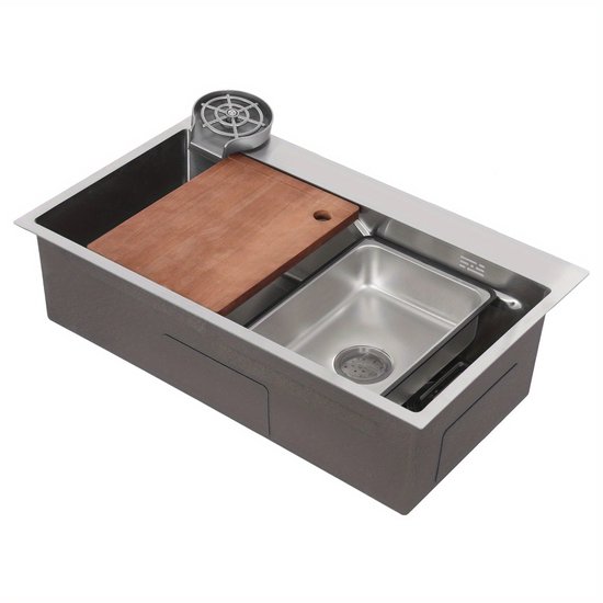 Spoelbak RVS Keukenspoelbak Inbouw Spoelbak RVS Wasbak Grote spoelbak-rvs-keukenspoelbak-inbouw-spoelbak-rvs-wasbak-grote