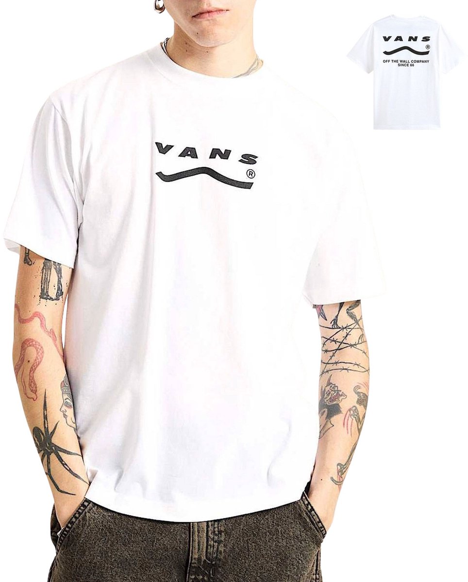 Vans Determined SS Shirt Heren Zwart