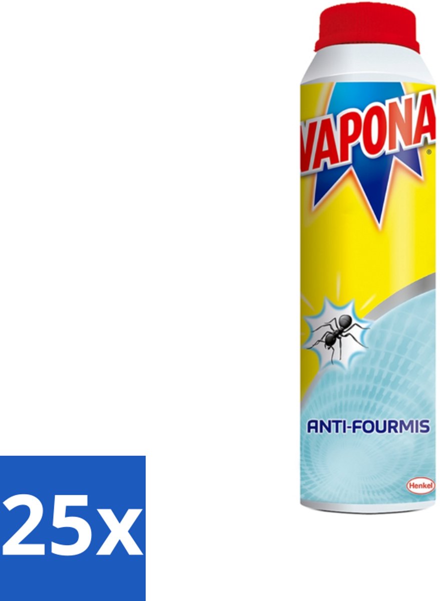 25 x Vapona Mierenpoeder 150 gr - Anti Mierenpoeder - Mierenbestrijding - Mierenbestrijding Buiten - Mierennest Bestrijding - Mierenpoeder 150g