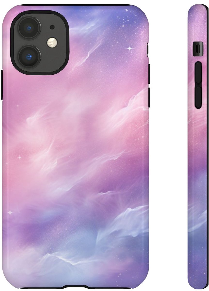Pastelkleurige Hemelnevel – Telefoonhoesje Geschikt voor iPhone 11