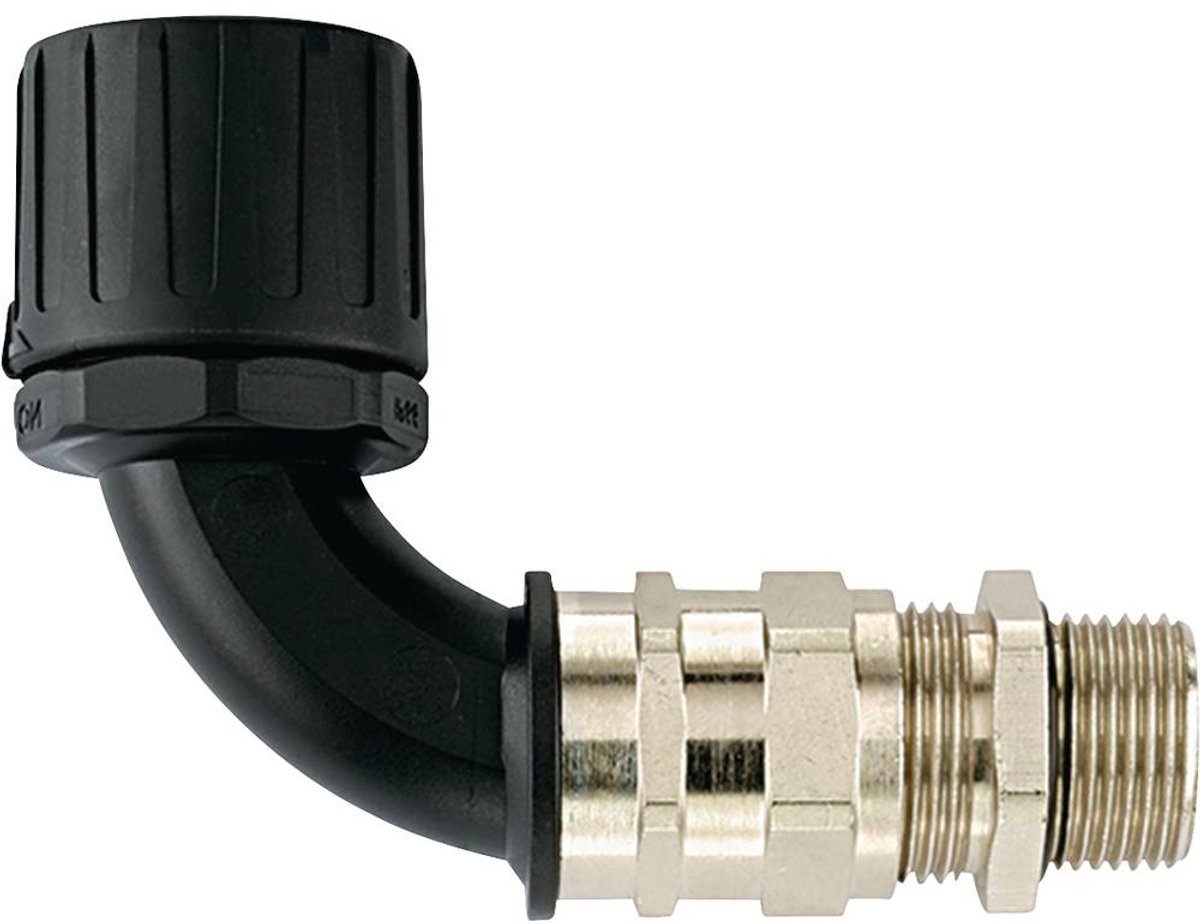 HellermannTyton 166-23306 HG34-90CG-M32-PA66/NPB-BK Slangbevestiging Zwart M32 90° 1 stuk(s)