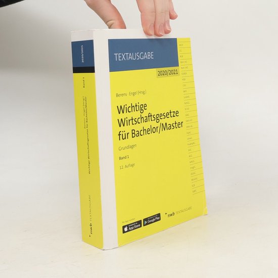 Wichtige Wirtschaftsgesetze Für Bachelor Master