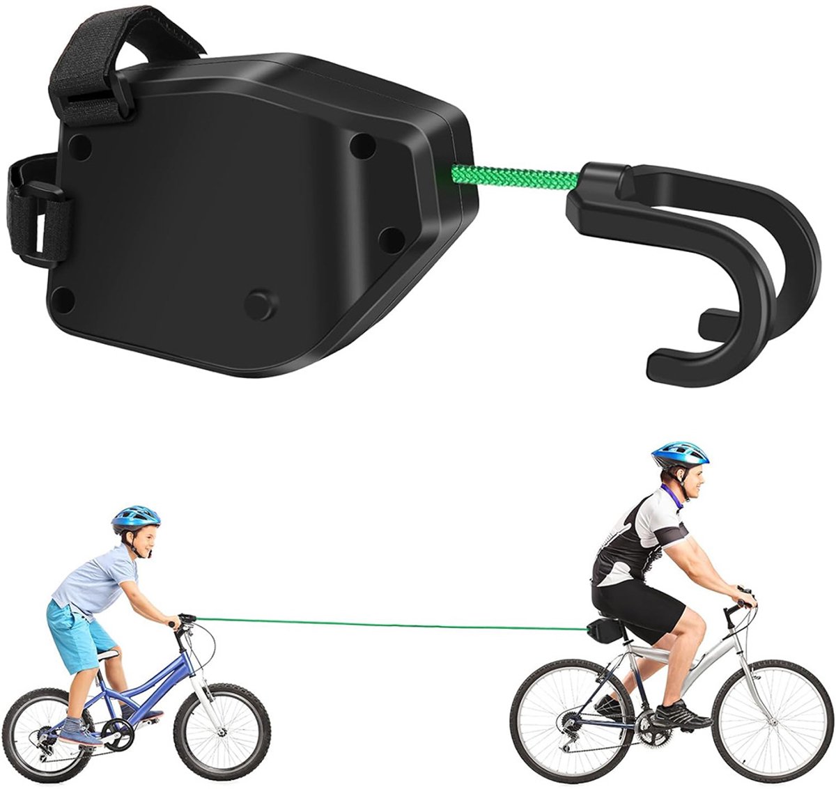 Sleepsysteem voor Fietsen - Fietsriem - 2,5 Meter - Draagvermogen 225 kg - Geschikt voor Kindermountainbikes