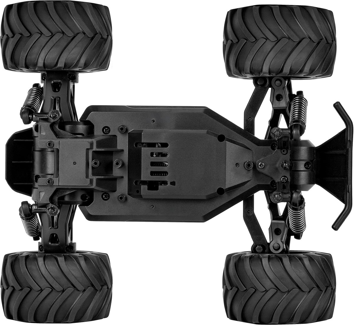 Overmax X-Jolt RC Auto – 20 km/u – Achterwielaandrijving, 2 Accu’s tot 30 min Rijtijd, Vering, Stootbumper, Offroad Banden, Plooibare Snelheidsregeling, Ergonomische Afstandsbediening – Racewagen voor Kinderen & Volwassenen - Bestuurbare Auto — afbeelding 15