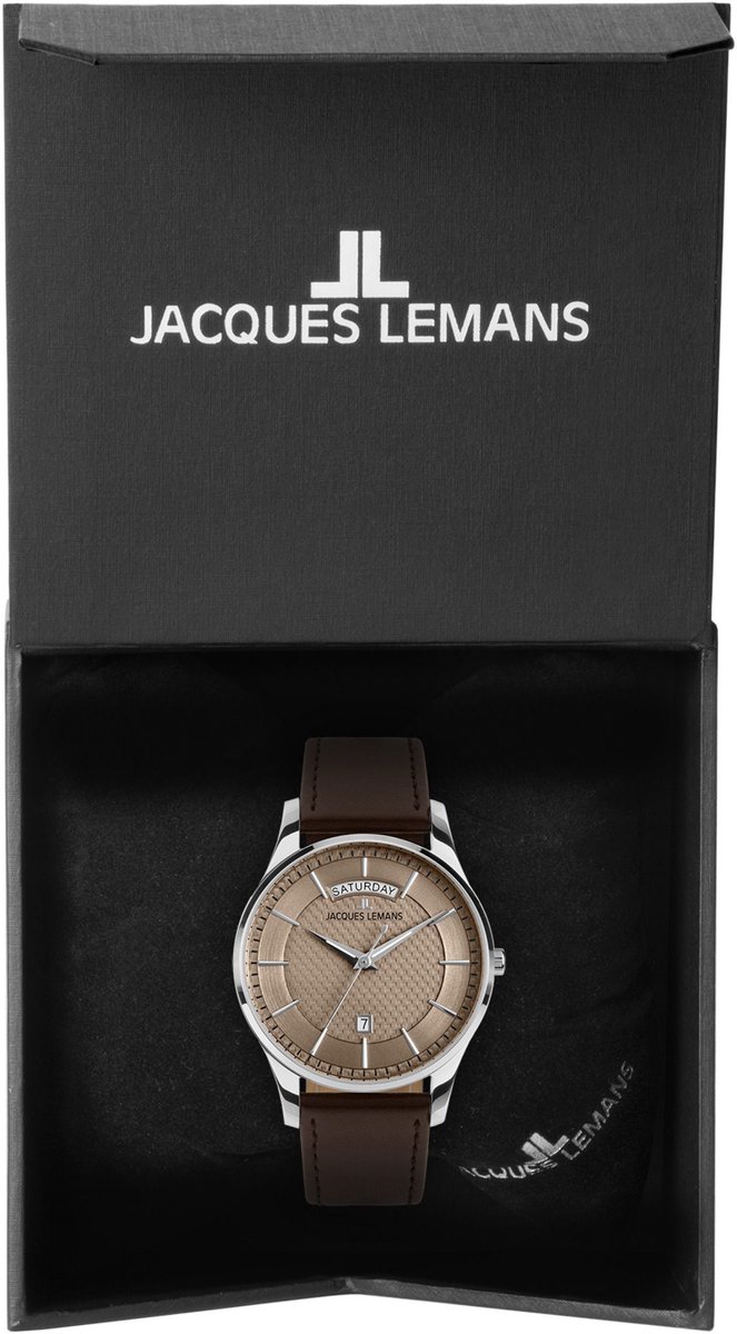 Datum horloge London Brown