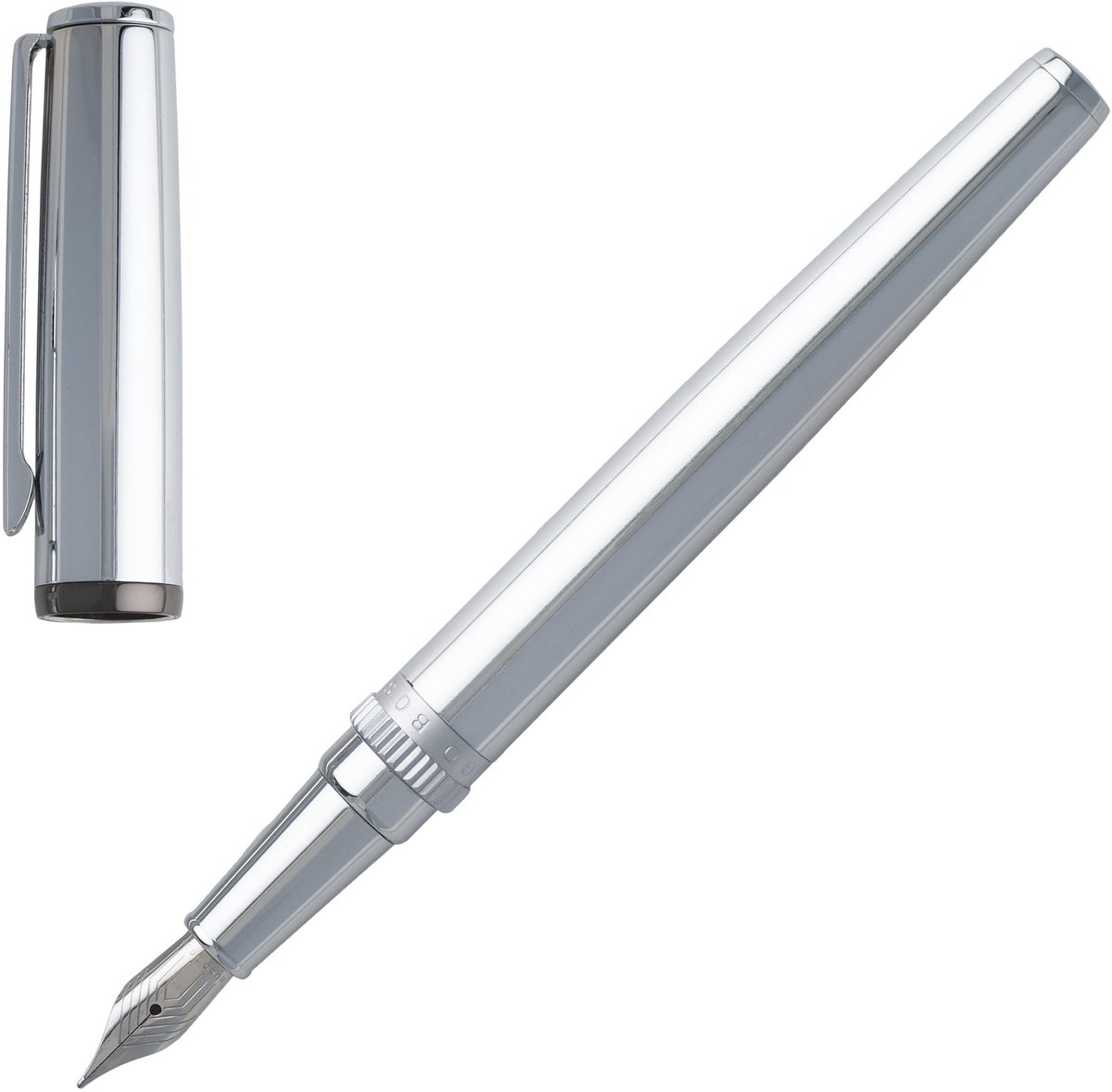 Hugo Boss - HSN9672B - Vulpen - zilver - Gear