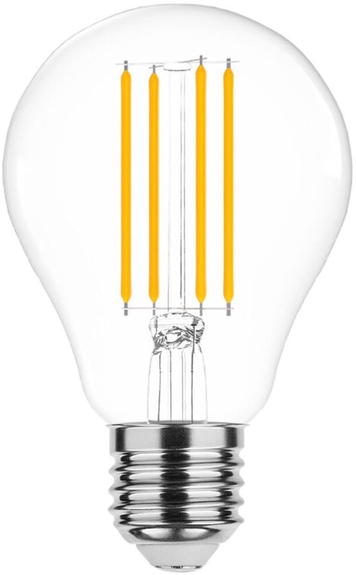 Lampe à filament LED dimmable - E27 A60 10W - lumière blanche chaude 2700K