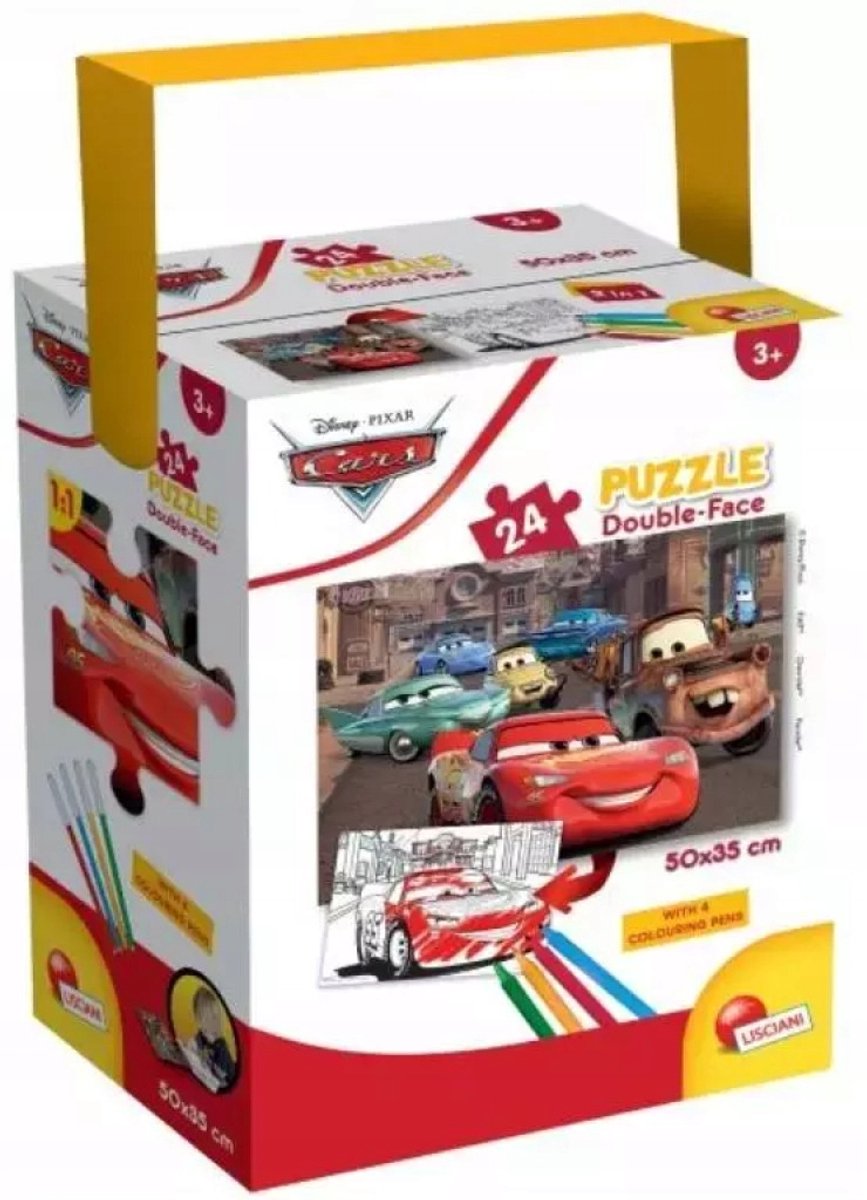Lisciani Auta 24-delige Puzzel in Koker