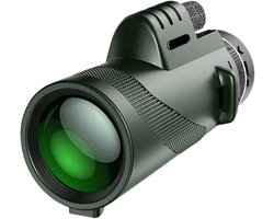 Smartphone - Telelens - Telefoonlenzen - 80x100 Zoom Monoculaire, Met Smartphone Houder en Uitbreidbare Tripod, Waterdicht voor Vogels, Jacht, Reizen en Sport