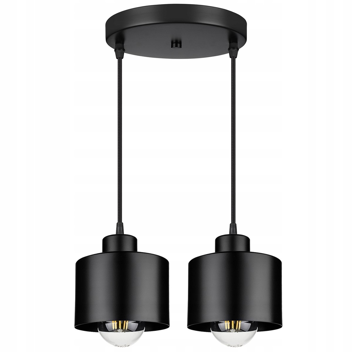 LEDLUX LX-1061 Hanglamp Zwart E27 - Verstelbare Hoogte