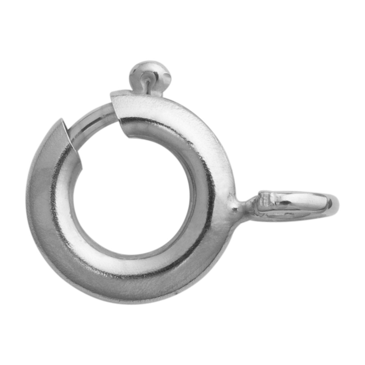 Veerring roestvrij staal Ø 8,00 zonder kraag