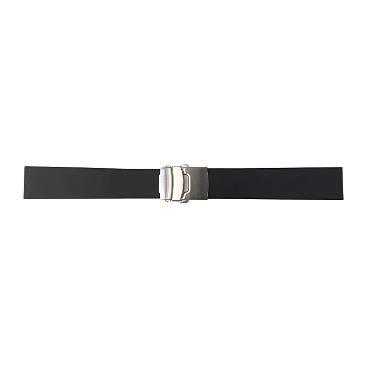High End Rubber Band - rubberen band - zwart - met vouwsluiting