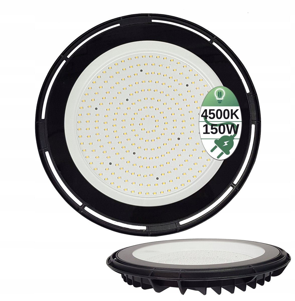 Industriële High Bay UFO LED Lamp 150W IP65 Neutraal Wit