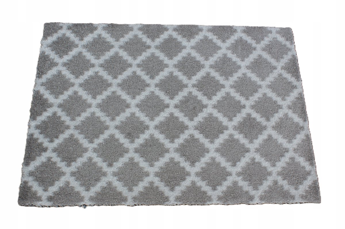 Woon Zala deurmat 50x70 cm, wasbare velours mat, marokko grijs