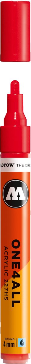 Molotow ONE4ALL 4 mm Acryl Stift - Cherry Red - Kersrood