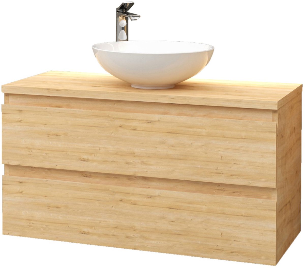 ALONI SALLY wastafelonderkast – 100 cm – Eiken