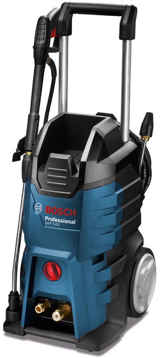 Bol.com Bosch Professional GHP 5-65 - Hogedrukreiniger - Inclusief Bosch-pistool, verstelbare 3-in-1 spuitlans, 5 m kabel, 8m ru... aanbieding