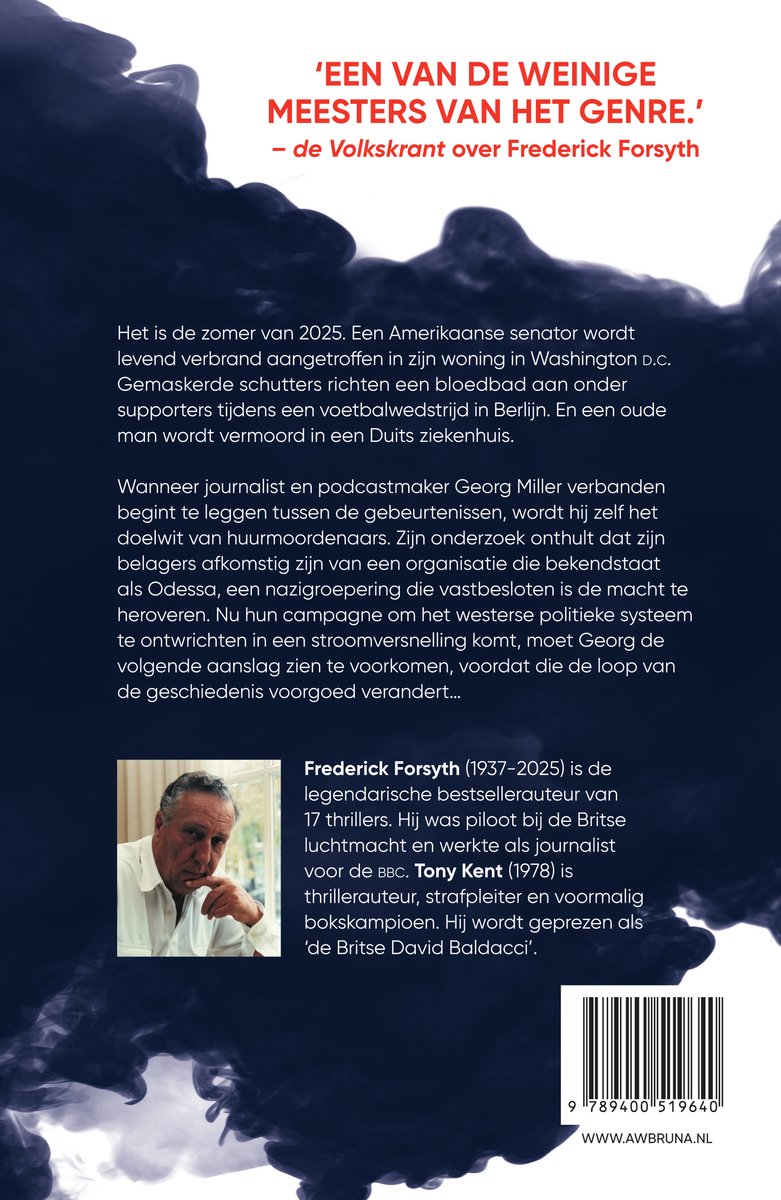 De wraak van Odessa - back cover