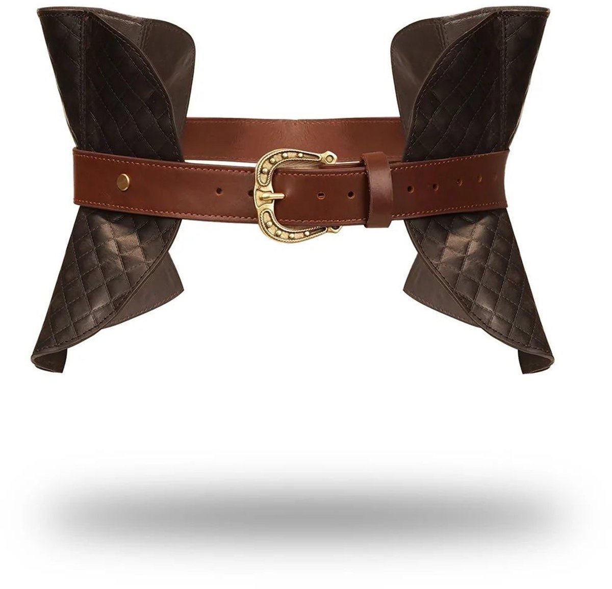 Liebe Seele - The Equestrian Leather Corset - Leren Corset S/M