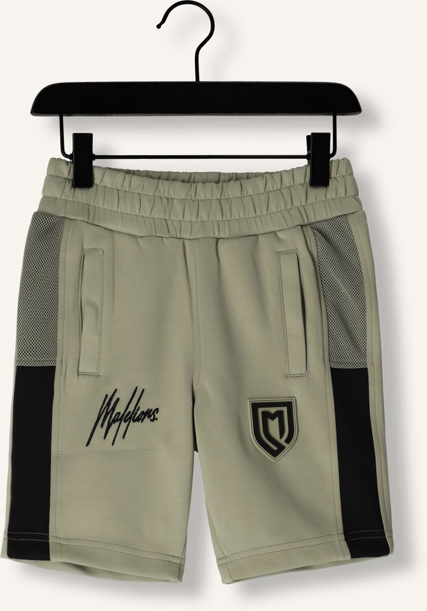 Malelions Transfer Shorts Broeken Jongens - Taupe - Maat 104