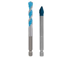 Bosch EXPERT HEX-9 Hard keramisch + HEX-9 Multi Construction boor...