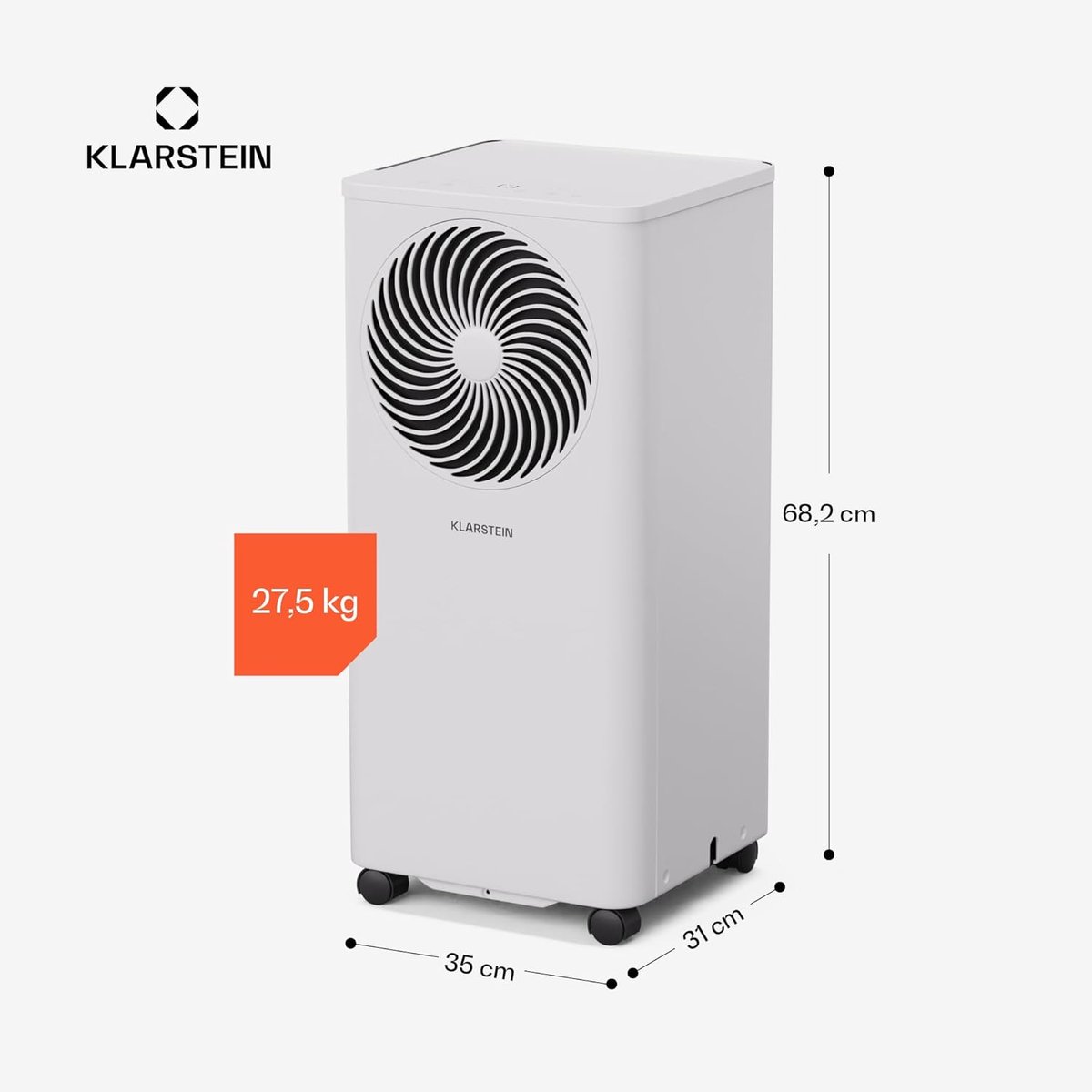 Afbeelding 3 van Draagbare airconditioning 9000 BTU 3-in-1 koeler en