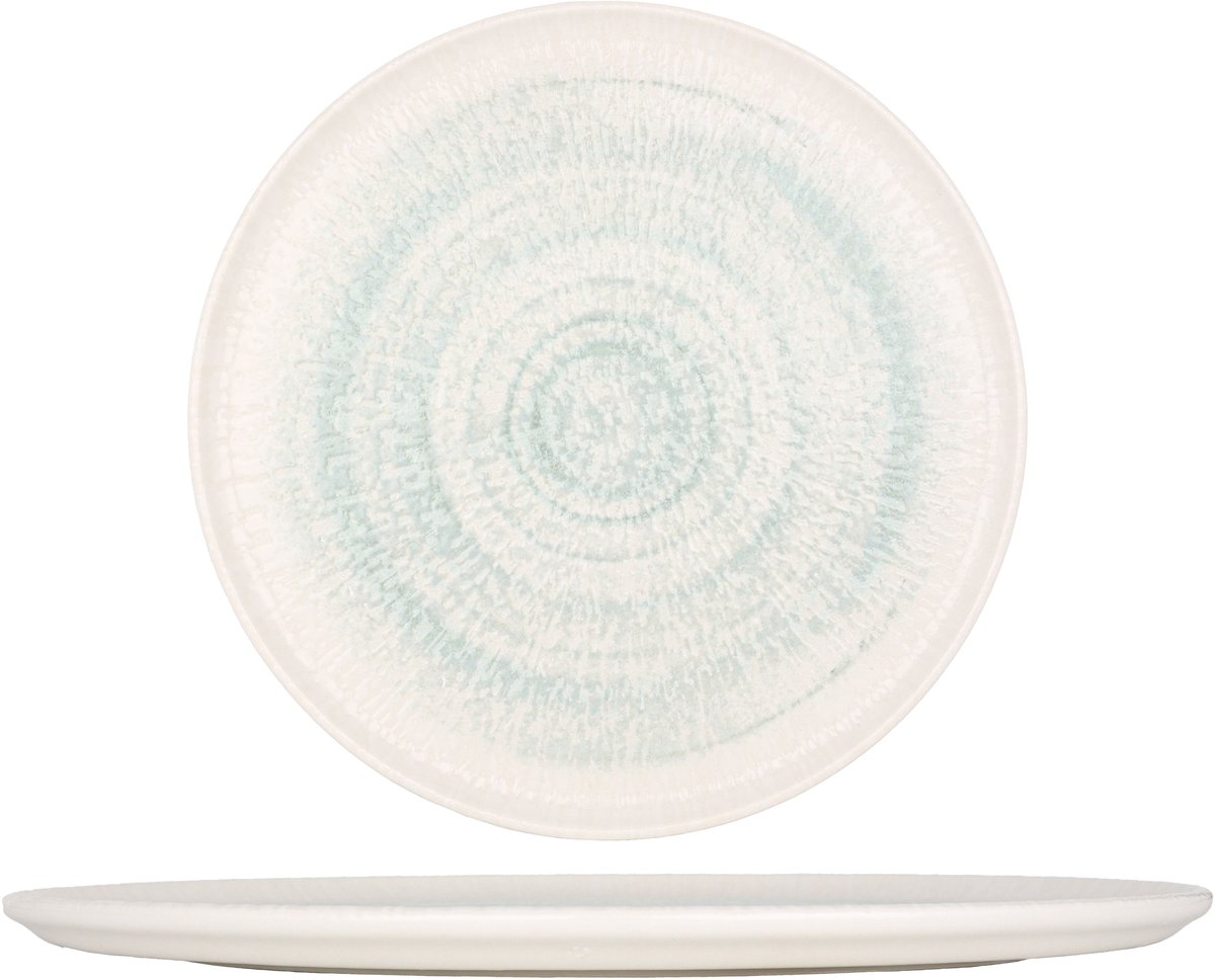 ID Fine Pizzabord - Glacier - Porselein - 32 cm - set van 2