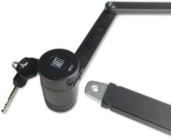 SXP Vouwslot - ART 2 Keurmerk - Fietsslot van Gehard Staal - Slot voor Electrische Fietsen en Fatbike - Met Houder - 95 cm van SXP — afbeelding 2