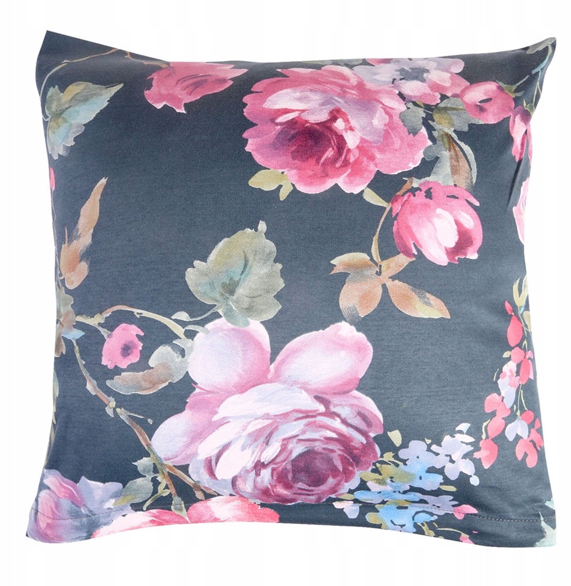 Jersey Exclusive Kussensloop Katoen 40x40cm - Rozen Tuin