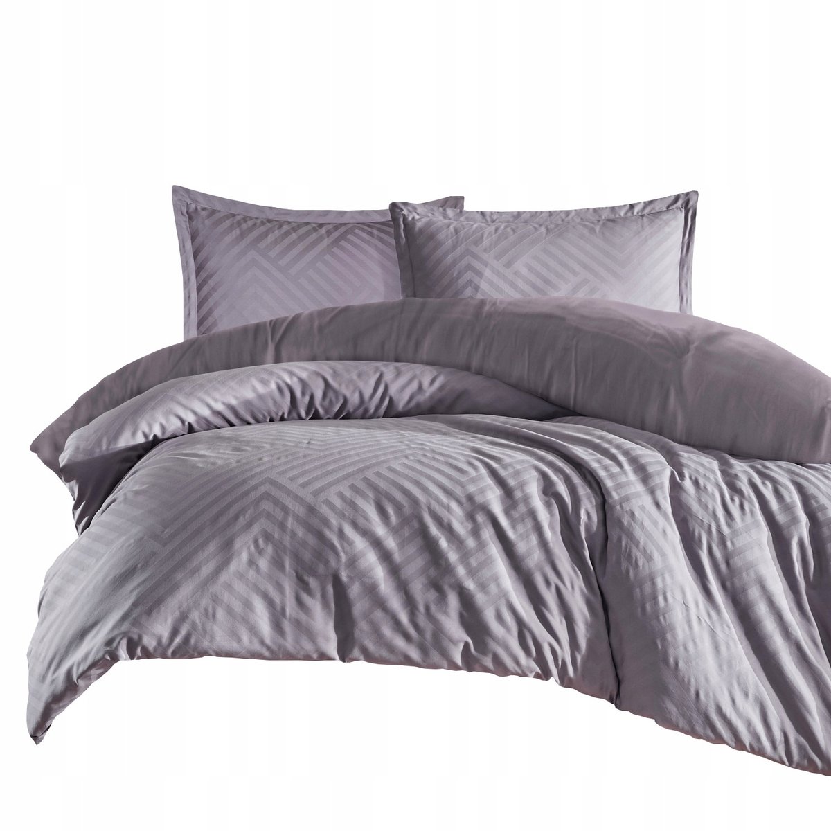 Luxe Katoenen Dekbedovertrek Set 220x200cm Jacquard - Zacht & Stijlvol
