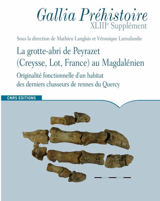 Gallia Préhistoire Supplément - La grotte-abri de Peyrazet ... - cover