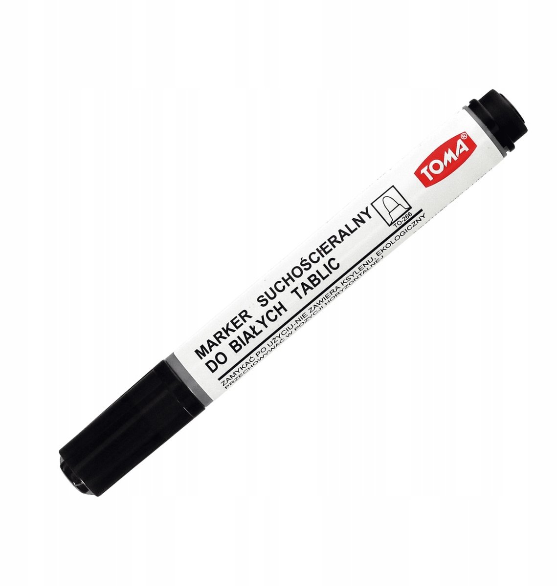 Toma TO-266 Whiteboardmarker - Zwart