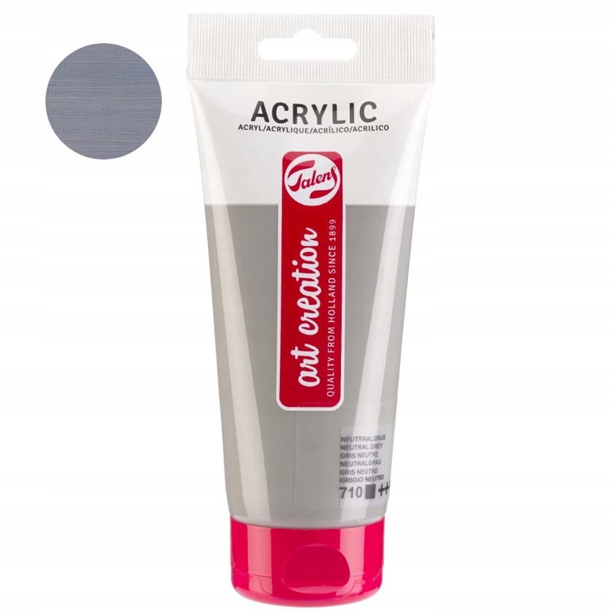 Art Creation Acrylverf 200 ml - 710 Neutraal Grijs