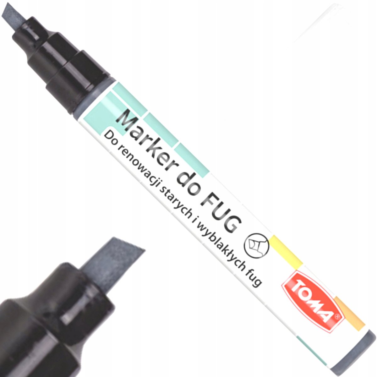 Toma TO-419 Voegmarker - Grafit voor Badkamer & Keuken