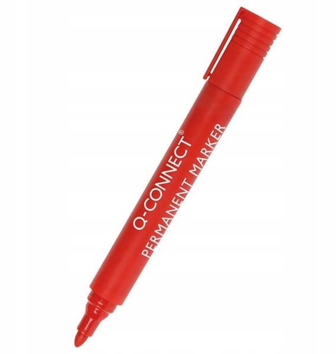 Q-CONNECT Permanente Marker Rond - Rood