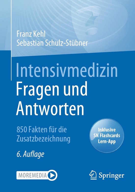 Medicine (German Language) - Intensivmedizin Fragen und Antw ... - cover